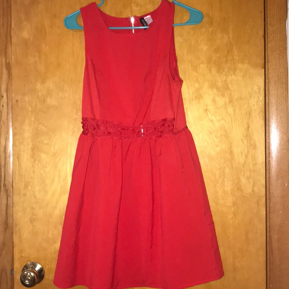 Red dress
